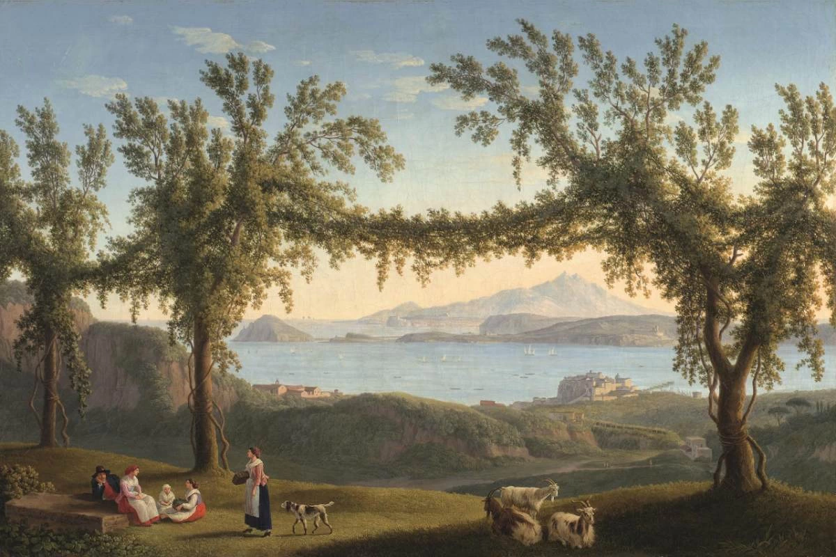 Paesaggio con figure